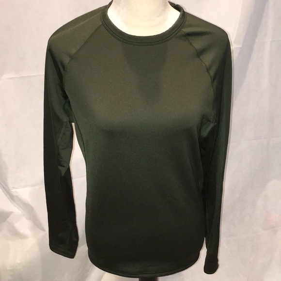 All in Motion Long Sleeve Performance Shirt | Olive Green | Size M (Men’s) - Picture 1 of 4